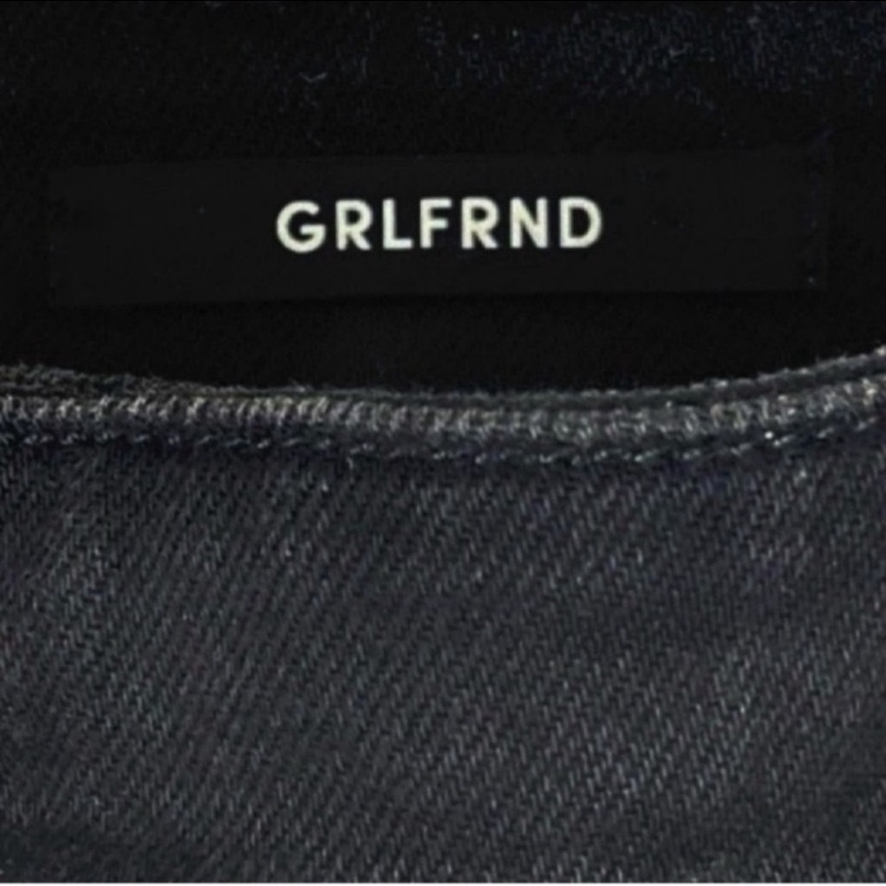 GRLFRND Zoey Double Buckle Skinny High Rise denim jeans - Picture 8 of 16